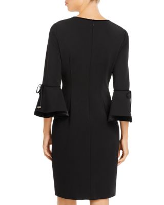 Calvin Klein Bell-Sleeve Sheath Dress | Bloomingdale's Women