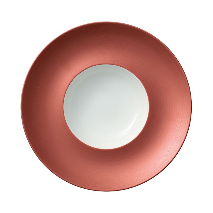 Shop Villeroy & Boch Manufacture Glow Pasta Bowl/deep Rim Plate In Copper