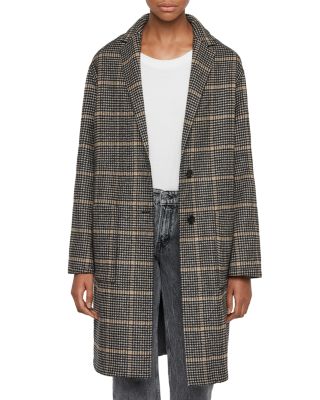 All saints shop anya coat