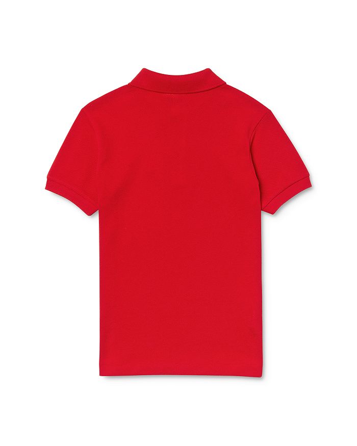 Shop Lacoste Boys' Classic Pique Polo Shirt - Little Kid, Big Kid In Medium Red