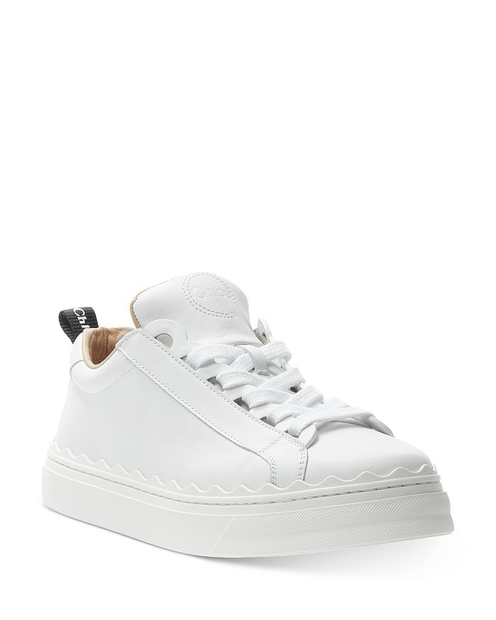 Chloé Women's Lauren Low Top Sneakers In Black