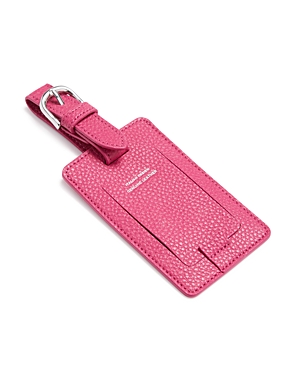 CAMPO MARZIO LEATHER LUGGAGE TAG,80057032ET913006
