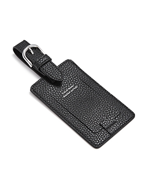 CAMPO MARZIO LEATHER LUGGAGE TAG,80057032ET913006