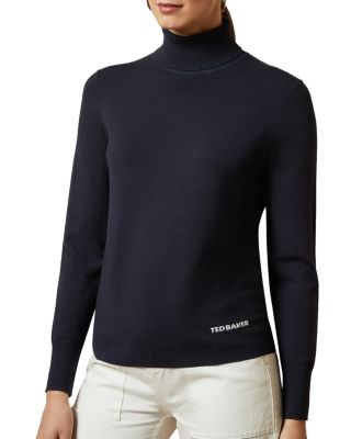 Ted Baker Lovett Logo Turtleneck 