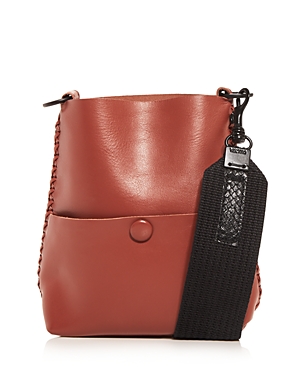 Callista Grace Slim Leather Mini Messenger Bag