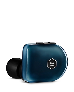 Master & Dynamic Mw07 Plus True Wireless Earbuds & Charging Case In Steel Blue