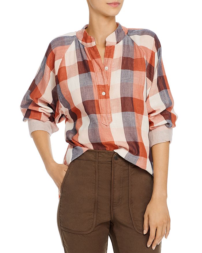 Joie Dia Plaid Shirt In Cider
