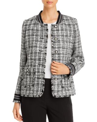 karl lagerfeld paris tweed jacket