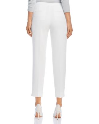 winter white high waisted pants