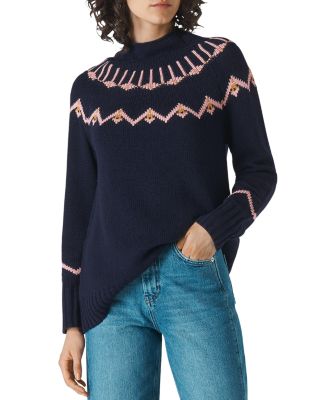 chunky fair isle sweater