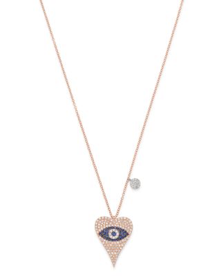Meira T 14K Rose Gold Diamond \u0026 Blue 