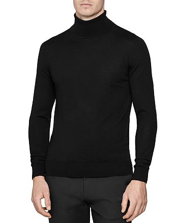 REISS Caine Wool Slim Fit Turtleneck Sweater | Bloomingdale's