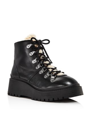 womens black hiker boots