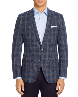 BOSS Hutsons Open Plaid Slim Fit Sport Coat | Bloomingdale's