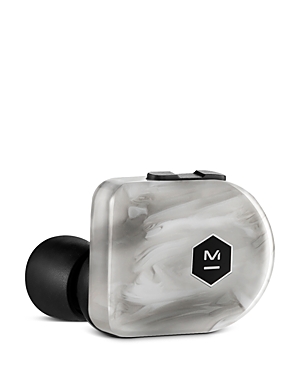Master & Dynamic Mw07 Plus True Wireless Earbuds & Charging Case In White Marble