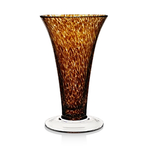 William Yeoward Crystal Vanessa Vase, 11 In Tortoise