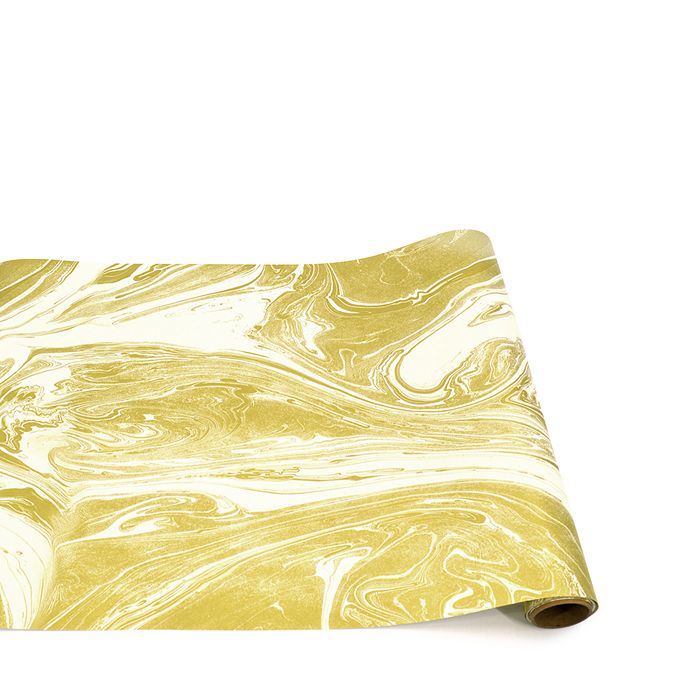 Hester and Cook Gold Marble Table Runner Bloomingdale's