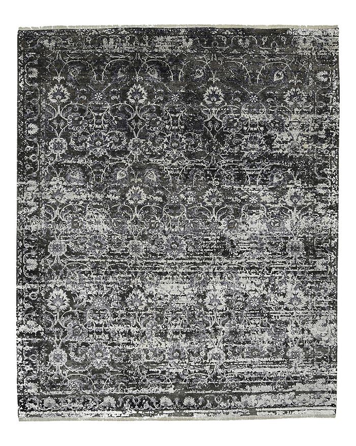 Bloomingdale's Transitional 8061118 Area Rug, 8'0 X 10'1 In Gray
