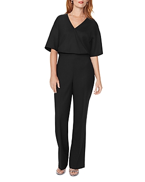 NYDJ WRAP-FRONT JUMPSUIT,MPSR3943
