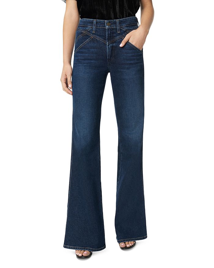 Joe's Jeans The Molly High-Rise Flare Jeans in Longhorn | Bloomingdale's