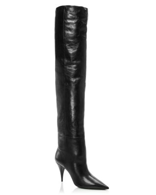 Saint Laurent - Women's Kiki 85 High-Heel Over-the-Knee Boots