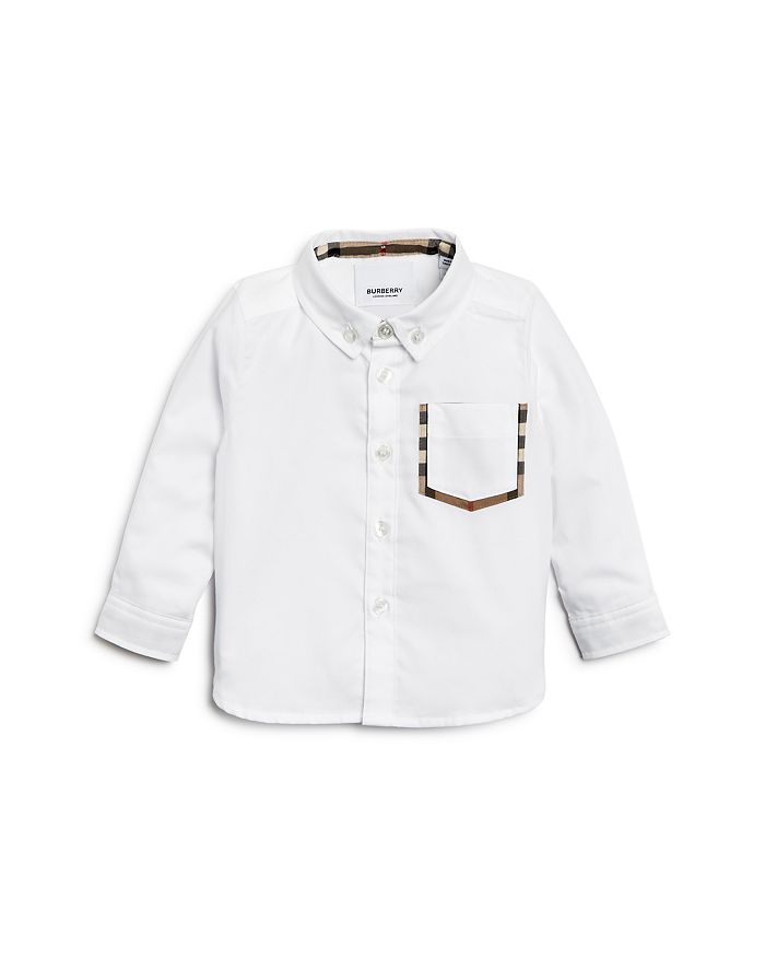 Burberry Boys' Harry Button-down Oxford Shirt - Baby In White
