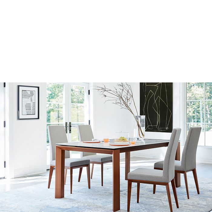Shop Calligaris Hyper Extension Dining Table In Walnut
