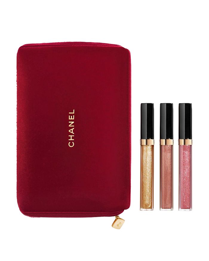 CHANEL ROUGE COCO Lip Gloss Brilliant Top Coat 774 Excitation Gold