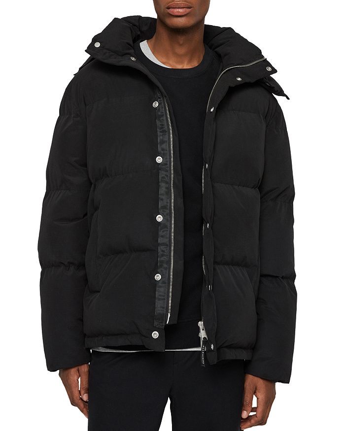 ALLSAINTS Edbury Hooded Puffer Jacket | Bloomingdale's