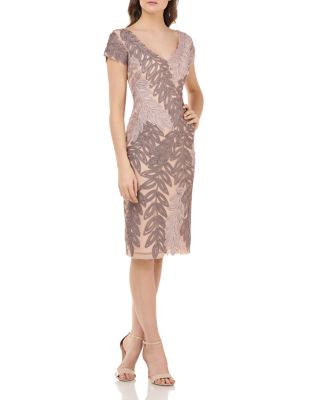 js collections soutache sheath dress