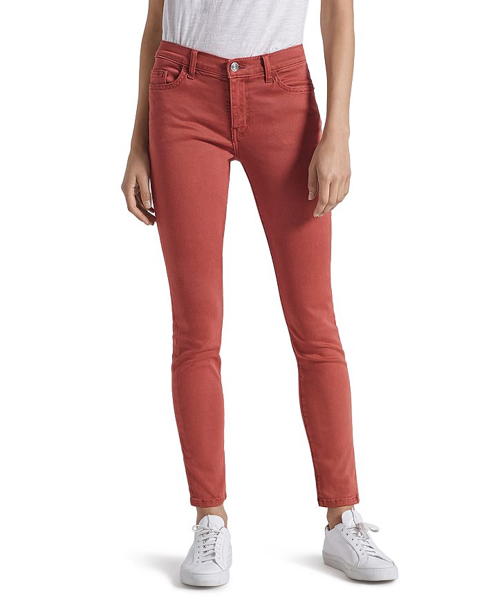 CURRENT ELLIOTT CURRENT/ELLIOTT THE SKINNY STILETTO JEANS IN WASHED BERRY,19-5-005401-PT01676B