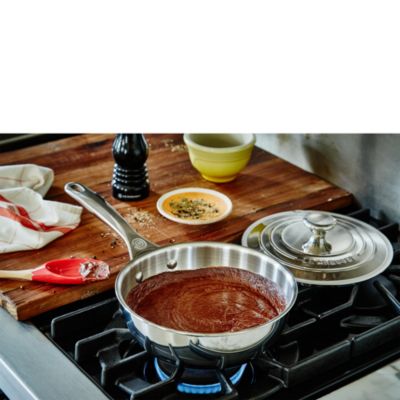 Signature Stainless Steel 2-Qt. Saucier with Lid