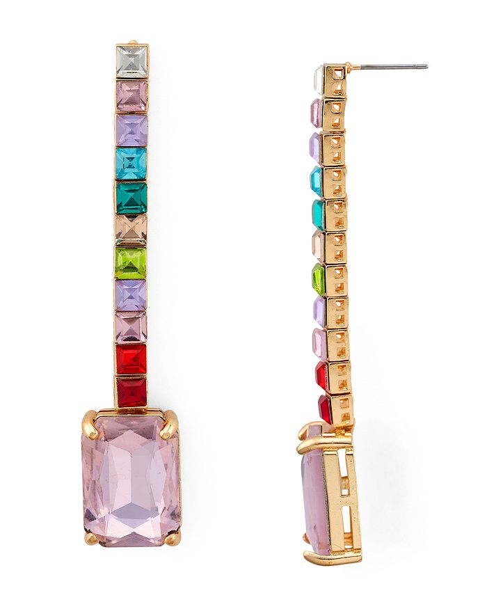 Aqua Rainbow Stone Drop Earrings - 100% Exclusive In Multi