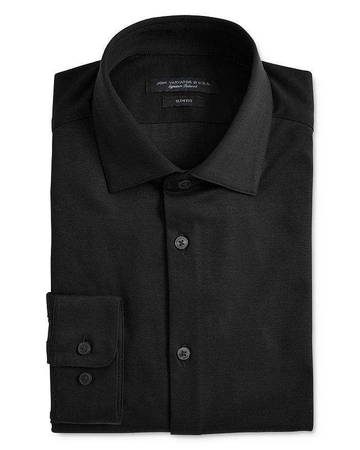 John Varvatos Star USA Rick Jersey Slim Fit Dress Shirt | Bloomingdale's