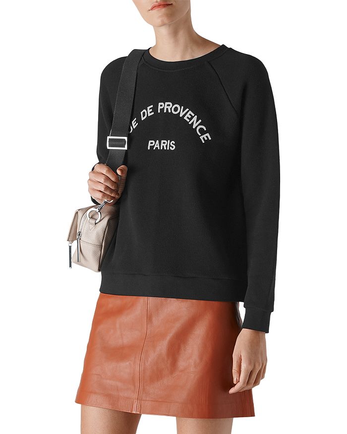 Whistles rue outlet de provence sweatshirt
