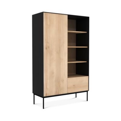 Oak Blackbird 1-Door Cupboard