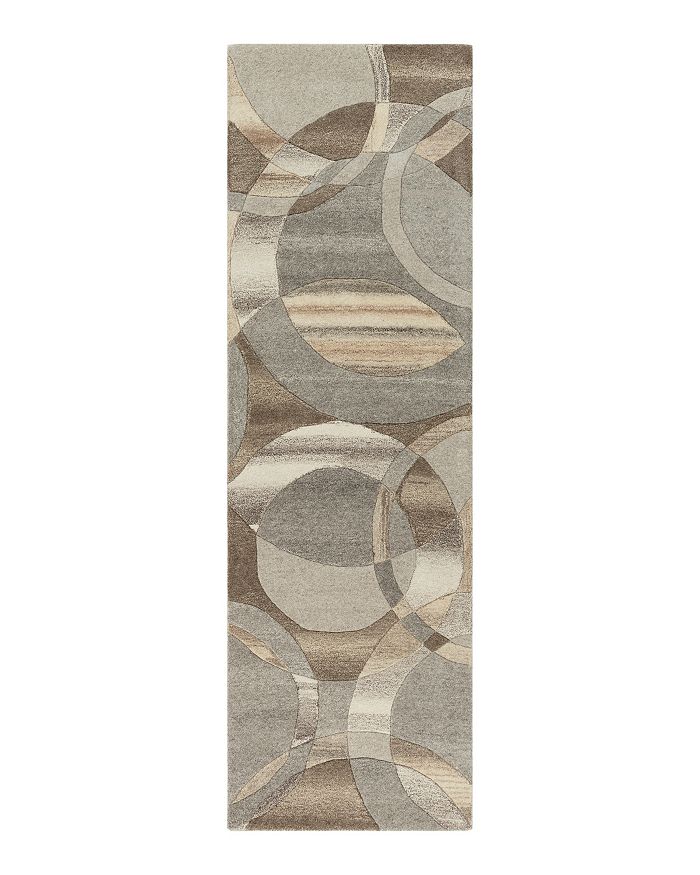 Surya Forum Fm-7210 Runner Area Rug, 3' X 12' In Dark Brown