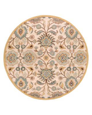 Livabliss Caesar Cae-1012 Round Area Rug, 4' Round