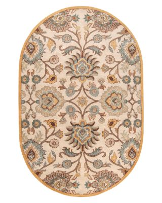 Livabliss Caesar Cae-1012 Area Rug, 6' x 9' Oval