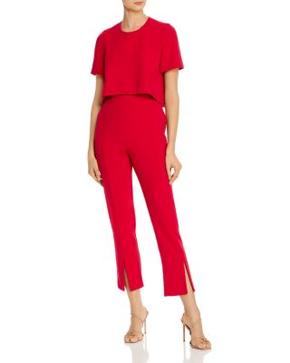 black halo jumpsuit bloomingdales