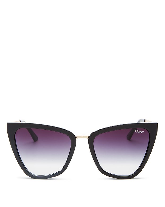 QUAY WOMEN'S REINA CAT EYE SUNGLASSES, 51MM,REINA