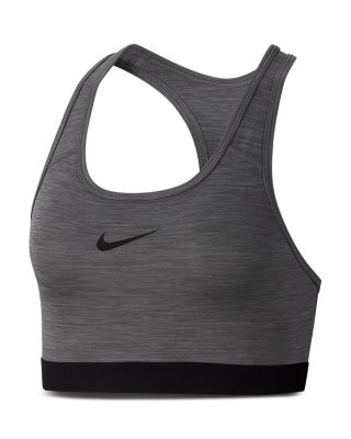 nike grey sports bra