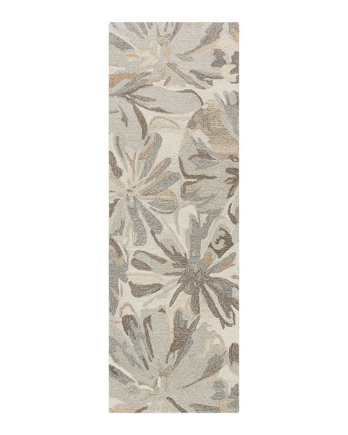 Surya Athena Ath-5150 Runner Area Rug, 2'6 X 8' In Taupe/charcoal