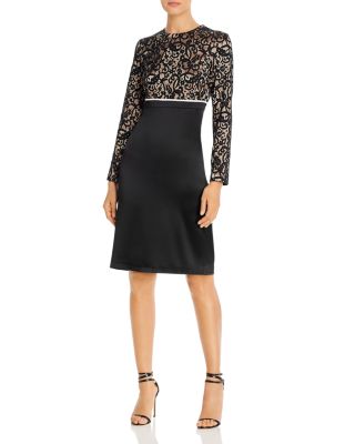 tory burch black lace dress