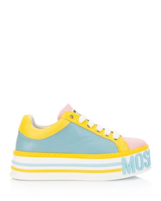 moschino platform sneakers