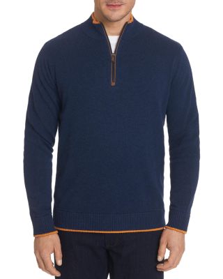 Robert Graham Selleck Quarter-Zip Classic Fit Sweater | Bloomingdale's