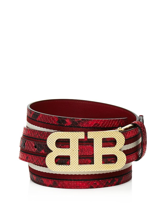 Bally - Men's Mirror B Buckle Reversible Leather Belt