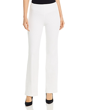 Lyssé Flared Pull-on Jeans In White