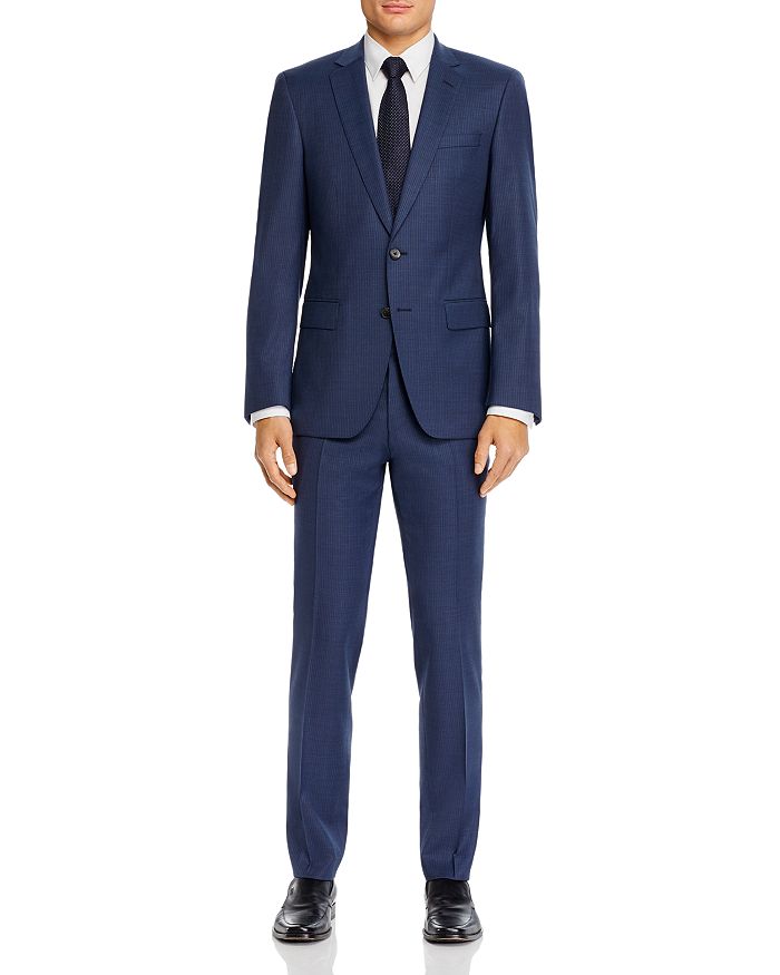 BOSS Huge/Genius Tonal Tic Stripe Slim Fit Suit | Bloomingdale's