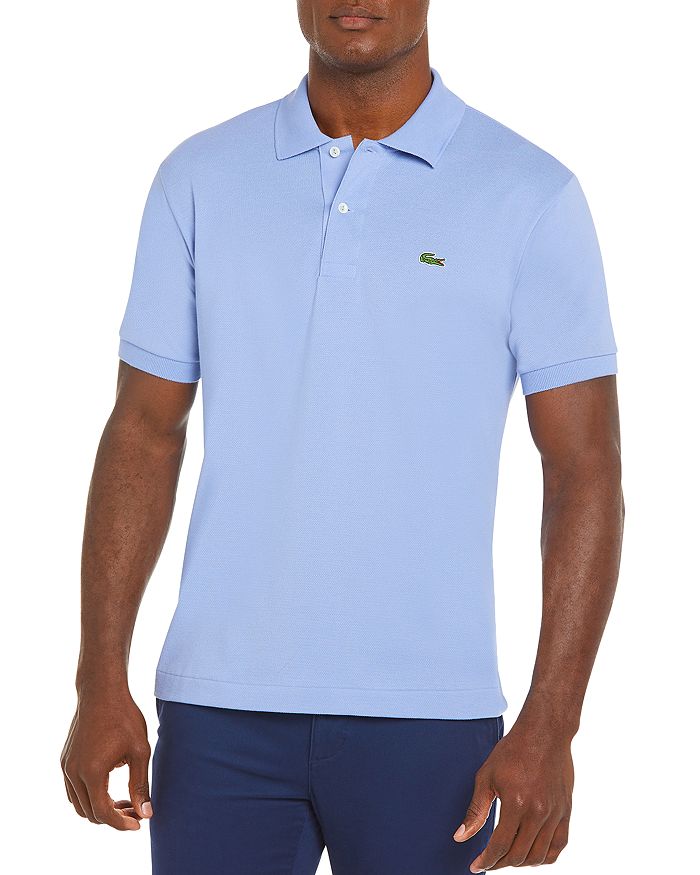 Lacoste Piqué Classic Fit Polo Shirt In Purpy
